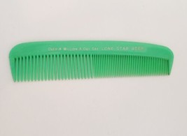 Vintage RARE Green Plastic Comb Lone Star Beer Million A Day Say 5 Inch - $14.84