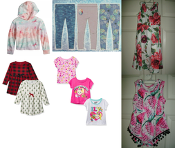 NEW Girls Size 2T Clothing Bundle Lot of 11 tees, leggings, dresses, hoo... - £31.41 GBP