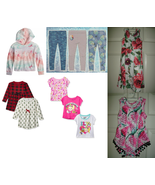 NEW Girls Size 2T Clothing Bundle Lot of 11 tees, leggings, dresses, hoo... - £31.41 GBP