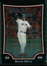 2009 Baseball Trading Card TOPPS Bowman Chrome #22 DAVID ORTIZ Boston Red Sox - £6.66 GBP