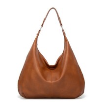  Leather Women  Bag 2023 Vintage Design Women Tote Bag European Style Ladies Cas - £79.36 GBP