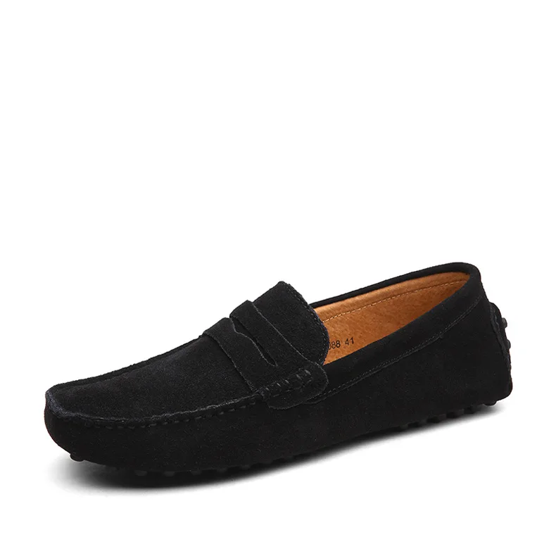Men Casual Shoes Fashion Men Shoes Genuine Leather Men Loafers Moccasins Slip on - £41.06 GBP