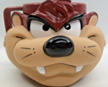 Tazmanian Devil Plastic Mug 3D Taz Cup 1992 Looney Tunes - $11.11