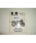 1990-1993 Kawasaki Ninja ZX-11 ZZ-R1100 Motorcycle Service Manual Supple... - $22.99