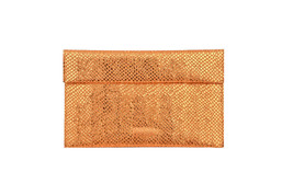 MAISON MARGIELE Womens Clutch Modern Rough Orange Size 6&#39;&#39; X 9&#39;&#39; S54UI0009 - £211.33 GBP