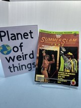 1992 WWF WWE Summerslam Wrestling Program Randy Savage Ultmate Warrior Wembley - £17.93 GBP