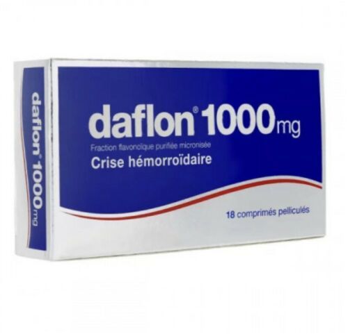 1000mg 18 Tablets Micronized Purified Flavonoid Fraction EXP:2027 - £26.60 GBP