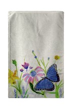 Betsy Drake Betsy&#39;s Blue Morpho Kitchen Towel - £23.73 GBP