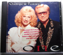 George &amp; Tammy - One - 1995 Promo Copy CD - $5.89