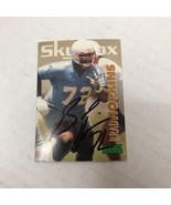 1993 SkyBox Impact Brad Hopkins Rookie autographed oilers NFL Football Card - £32.91 GBP