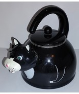 Vintage MM Kamenstein Novelteas TeaCatty Cat Head Whistling Tea Pot - £39.30 GBP