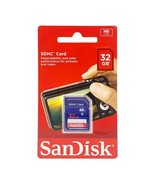 SanDisk 32GB SDHC Flash Memory Card (SDSDB-032G-B35) (Label May Change) - $315.13 MXN