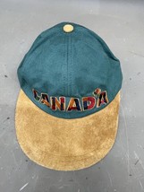 Vintage Canada Country Promotional Velvet SnapBack Trucker Hat Baseball ... - $17.63