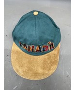 Vintage Canada Country Promotional Velvet SnapBack Trucker Hat Baseball ... - $17.63