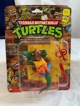 1989 Playmates TMNT LEATHERHEAD Gator Action Figure in Sealed Blister Pack - £117.29 GBP