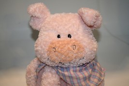 Sugar Sacks Pig 10&quot; Plush Farm House Kitchen Piglet GUND Home Stuffed Toy 9077 - £9.18 GBP