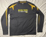 Under Armour Heat Gear Missouri Tigers Long Sleeve Shirt Mens Large Blac... - $34.85 CAD