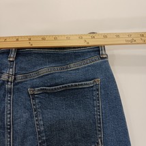 GAP RN#54023 Women's Blue Cotton Blend Denim Button-fly Pencil Skirt Size 8/29 image 6