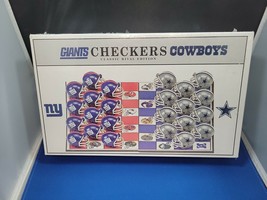 NFL Checkers Classic Rivals Edition: Giants Vs. Cowboys New Sealed NIB - £20.64 GBP