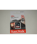 SanDisk Ultra SDHC UHS-I 16 GB Class 10 Flash 48MB/s Memory Card New Ret... - $474.21 MXN