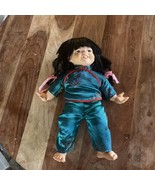 China Dolls Co 1999 beautiful Asian doll w Teal tradional outfit - $35.83 CAD