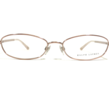 Ralph Lauren Eyeglasses Frames RL5045 9095 Pink Rose Gold Wire Rim 53-17... - $55.88