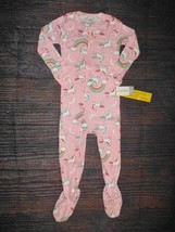 NWT Carters Unicorn Strawberry Sea Animals Girls Footed Cotton Sleeper Pajamas - $8.79