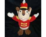 10&quot; VINTAGE DISNEY BROWN TIMOTHY MOUSE DUMBO STUFFED ANIMAL PLUSH TOY HA... - £14.85 GBP