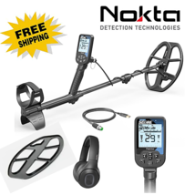Nokta Double Score Waterproof Metal Detector w/ FREE Bluetooth HP and Co... - $469.00