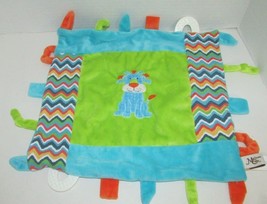 Blue Green Lion Maison Chic Multi-function Blankie baby security blanket teether - £12.21 GBP