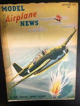 Model Airplane News Magazine September 1942 - £9.40 GBP