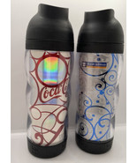 Coca-Cola Travel Mugs Tumblers bottle 9.5&quot; Royal Caribbean Red White Sil... - £11.06 GBP