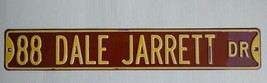 &quot;88 Dale Jarrett Dr&quot; Street Metal Sign Embossed 36&quot; x 5-7/8&quot; - £57.04 GBP