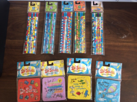 30 Dr. Seuss Pencils and 4 Puzzle Erasers | Dr. Seuss Gift Lot | School ... - $376.14 MXN