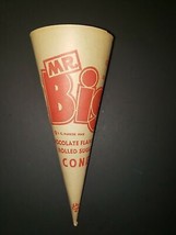 Vintage Mr Big Cup Ice Cream Roll Sugar Cone - £12.74 GBP