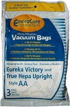 Replacement for Eureka Style AA Victory and True Hepa Upright Canister Bags 3PK - $7.77