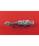Hildesheimer Rose by Unknown Silver Sugar Tong 3 1/4&quot; - £45.83 GBP