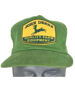 John Deere Vintage Corduroy Louisville KY Trucker Farmer Made in USA - £62.82 GBP