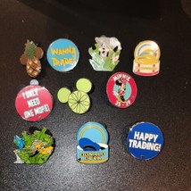 Disney pin lot of 10, all have backs authentic - £31.57 GBP