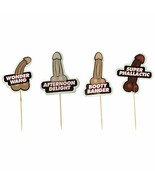 Party Picks Naughty Party Toothpick Toppers 24 Each Per Pack - $218.05 MXN