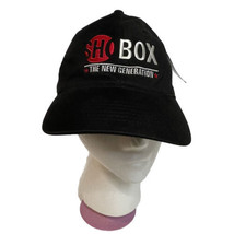 ShoBox Fitted Hat Cable TV Promo Hat Black Size L/XL - £9.08 GBP