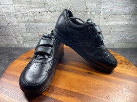 SAS VTO Walking Oxford Men 10.5 WW Wide Shoes Black Leather Lace Up Orth... - $69.12