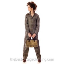 70s Vintage Marimekko Plaid Jumpsuit Coveralls 1970s Womens S - $7,229.75 MXN