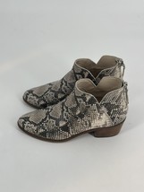 Dolce Vita Karsen Ankle Boots SIZE 7 Snakeskin Print - £20.42 GBP