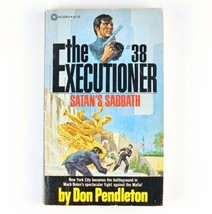 The Executioner #38 Satan&#39;s Sabbath by Don Pendleton Vintage Action Paperback - £7.86 GBP