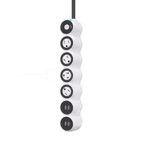 360 Electrical PowerCurve Power Strip, Braided Extension Cord with 4 Rot... - $92.25 CAD