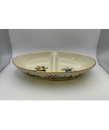 Lenox WINTER GREETINGS Christmas 11&quot; Oval Divided Serving Bowl - €51,15 EUR