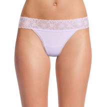 No Boundaries Women&#39;s Micro Lace Thong Panties Size X-LARGE Lavender Sunrise - £8.78 GBP