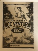 Ace Ventura When Nature Calls Vintage Tv Guide Print Ad Jim Carrey TPA24 - £4.65 GBP