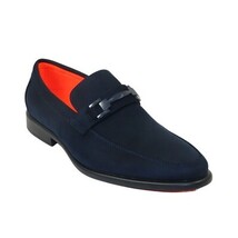 Men's TAYNO Shoes Soft Micro Suede Slip-on Loafer THE CAPRIO S Navy image 4